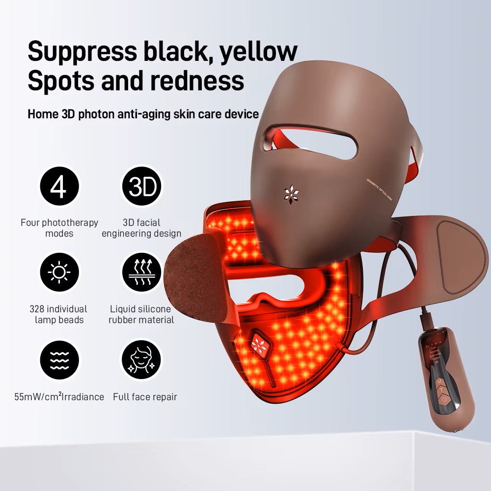 LED Light Therapy Face Mask – Multi‑Color Spectrum Skincare