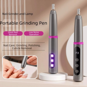 2-in-1 Cordless Nail Drill & UV Curing Pen – Fuchsia Accent