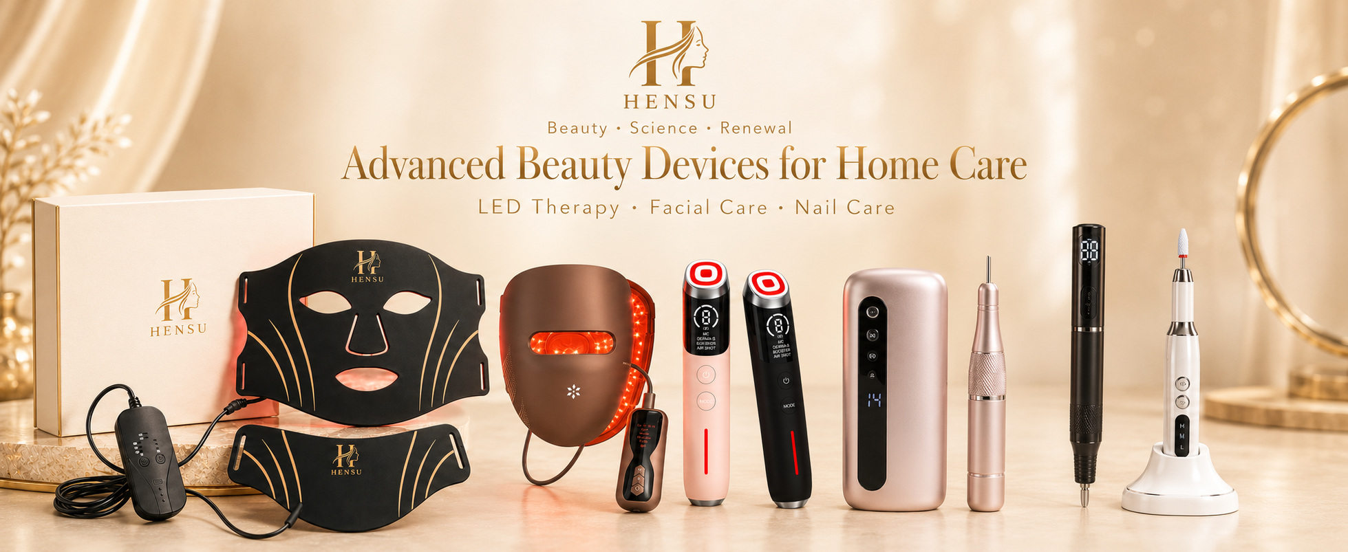 HENSU advanced beauty devices for home care